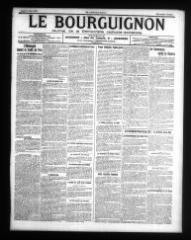 2 vues - Le Bourguignon : journal de la démocratie radicale-socialiste, n° 113, jeudi 15 mai 1919 (ouvre la visionneuse)