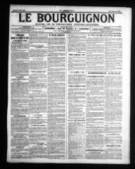 2 vues - Le Bourguignon : journal de la démocratie radicale-socialiste, n° 123, mardi 27 mai 1919 (ouvre la visionneuse)