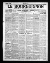 4 vues - Le Bourguignon : journal de la démocratie radicale-socialiste, n° 134, mercredi 11 juin 1919 (ouvre la visionneuse)