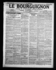2 vues - Le Bourguignon : journal de la démocratie radicale-socialiste, n° 222, jeudi 25 septembre 1919 (ouvre la visionneuse)