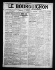 2 vues - Le Bourguignon : journal de la démocratie radicale-socialiste, n° 275, jeudi 27 novembre 1919 (ouvre la visionneuse)