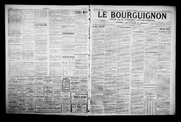 2 vues - Le Bourguignon : journal de la démocratie radicale-socialiste, n° 10, mardi 13 janvier 1920 (ouvre la visionneuse)