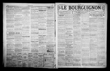3 vues - Le Bourguignon : journal de la démocratie radicale-socialiste, n° 67, vendredi 19 mars 1920 (ouvre la visionneuse)