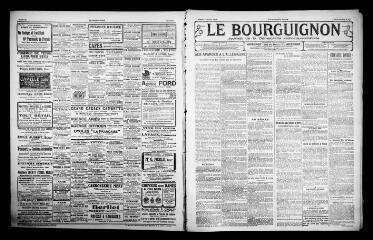 3 vues - Le Bourguignon : journal de la démocratie radicale-socialiste, n° 177, samedi 31 juillet 1920 (ouvre la visionneuse)