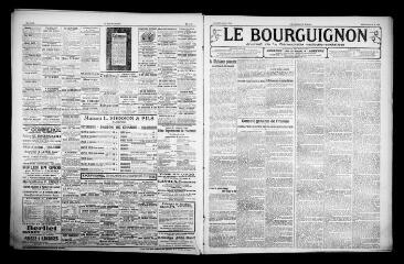 2 vues - Le Bourguignon : journal de la démocratie radicale-socialiste, n° 192, jeudi 19 août 1920 (ouvre la visionneuse)