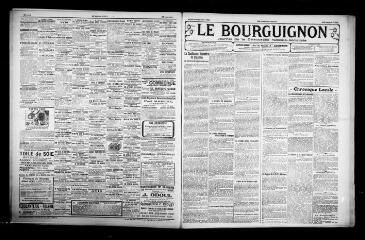 2 vues - Le Bourguignon : journal de la démocratie radicale-socialiste, n° 228, jeudi 30 septembre 1920 (ouvre la visionneuse)