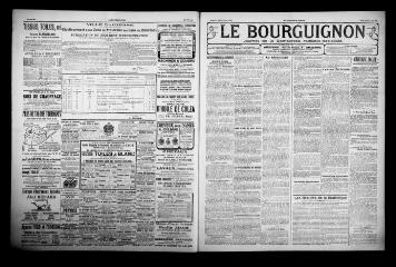 3 vues - Le Bourguignon : journal de la démocratie radicale-socialiste, n° 36, samedi 12 février 1921 (ouvre la visionneuse)