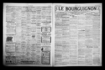 3 vues - Le Bourguignon : journal de la démocratie radicale-socialiste, n° 44, mardi 22 février 1921 (ouvre la visionneuse)