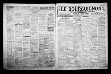 3 vues - Le Bourguignon : journal de la démocratie radicale-socialiste, n° 47, vendredi 25 février 1921 (ouvre la visionneuse)