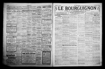 3 vues - Le Bourguignon : journal de la démocratie radicale-socialiste, n° 140, vendredi 17 juin 1921 (ouvre la visionneuse)
