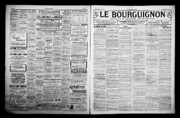 3 vues - Le Bourguignon : journal de la démocratie radicale-socialiste, n° 170, samedi 23 juillet 1921 (ouvre la visionneuse)