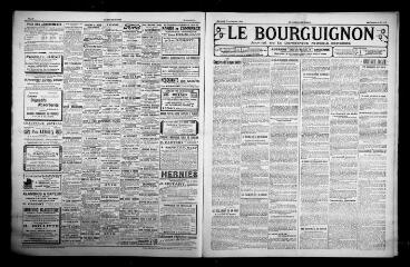3 vues - Le Bourguignon : journal de la démocratie radicale-socialiste, n° 207, mercredi 7 septembre 1921 (ouvre la visionneuse)