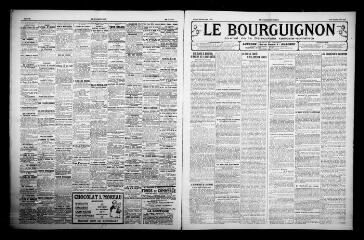 3 vues - Le Bourguignon : journal de la démocratie radicale-socialiste, n° 247, lundi 24 octobre 1921 (ouvre la visionneuse)