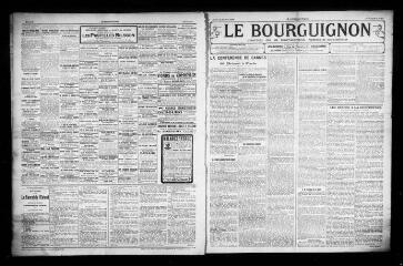 3 vues - Le Bourguignon : journal de la démocratie radicale-socialiste, n° 10, jeudi 12 janvier 1922 (ouvre la visionneuse)