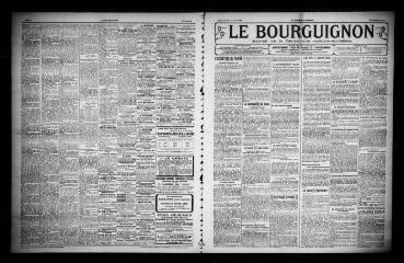 3 vues - Le Bourguignon : journal de la démocratie radicale-socialiste, n° 15, mercredi 18 janvier 1922 (ouvre la visionneuse)