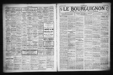 3 vues - Le Bourguignon : journal de la démocratie radicale-socialiste, n° 28, jeudi 2 février 1922 (ouvre la visionneuse)