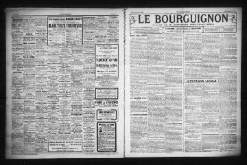 3 vues - Le Bourguignon : journal de la démocratie radicale-socialiste, n° 31, lundi 6 février 1922 (ouvre la visionneuse)