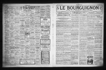 3 vues - Le Bourguignon : journal de la démocratie radicale-socialiste, n° 49, lundi 27 février 1922 (ouvre la visionneuse)