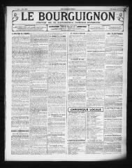 6 vues - Le Bourguignon : journal de la démocratie radicale-socialiste, n° 117, vendredi 19 mai 1922 (ouvre la visionneuse)