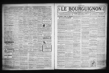 3 vues - Le Bourguignon : journal de la démocratie radicale-socialiste, n° 191, samedi 19 août 1922 (ouvre la visionneuse)