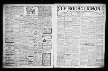 3 vues - Le Bourguignon : journal de la démocratie radicale-socialiste, n° 216, lundi 18 septembre 1922 (ouvre la visionneuse)