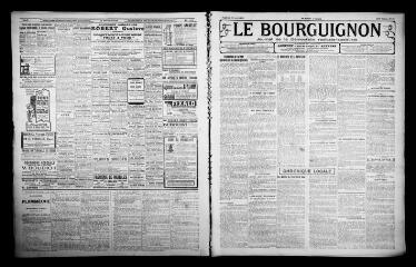 3 vues - Le Bourguignon : journal de la démocratie radicale-socialiste, n° 99, vendredi 27 avril 1923 (ouvre la visionneuse)