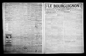 3 vues - Le Bourguignon : journal de la démocratie radicale-socialiste, n° 134, mardi 12 juin 1923 (ouvre la visionneuse)