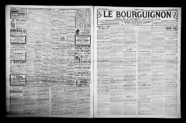 3 vues - Le Bourguignon : journal de la démocratie radicale-socialiste, n° 156, samedi 7 juillet 1923 (ouvre la visionneuse)