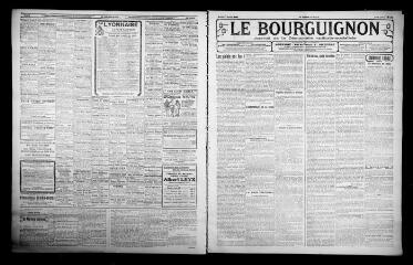 3 vues - Le Bourguignon : journal de la démocratie radicale-socialiste, n° 163, mardi 17 juillet 1923 (ouvre la visionneuse)