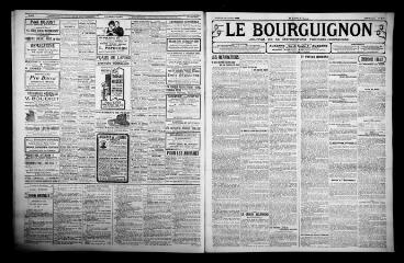 3 vues - Le Bourguignon : journal de la démocratie radicale-socialiste, n° 246, vendredi 26 octobre 1923 (ouvre la visionneuse)
