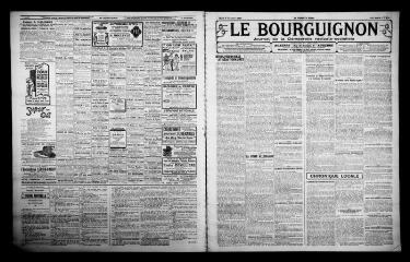 3 vues - Le Bourguignon : journal de la démocratie radicale-socialiste, n° 254, mardi 6 novembre 1923 (ouvre la visionneuse)