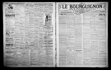 3 vues - Le Bourguignon : journal de la démocratie radicale-socialiste, n° 284, mardi 11 décembre 1923 (ouvre la visionneuse)