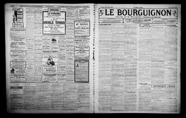 3 vues - Le Bourguignon : journal de la démocratie radicale-socialiste, n° 298, vendredi 28 décembre 1923 (ouvre la visionneuse)