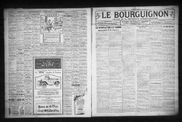 3 vues - Le Bourguignon : journal de la démocratie radicale-socialiste, n° 80, jeudi 3 avril 1924 (ouvre la visionneuse)