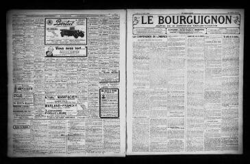 3 vues - Le Bourguignon : journal de la démocratie radicale-socialiste, n° 166, vendredi 18 juillet 1924 (ouvre la visionneuse)