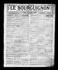 3 vues - Le Bourguignon : journal de la démocratie radicale-socialiste, n° 240, mercredi 15 octobre 1924 (ouvre la visionneuse)