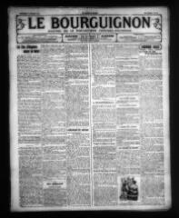 4 vues - Le Bourguignon : journal de la démocratie radicale-socialiste, n° 41, mercredi 18 février 1925 (ouvre la visionneuse)