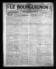 4 vues - Le Bourguignon : journal de la démocratie radicale-socialiste, n° 72, jeudi 26 mars 1925 (ouvre la visionneuse)
