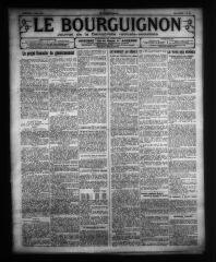 4 vues - Le Bourguignon : journal de la démocratie radicale-socialiste, n° 83, mercredi 8 avril 1925 (ouvre la visionneuse)