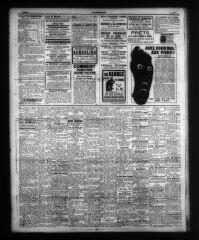 6 vues - Le Bourguignon : journal de la démocratie radicale-socialiste, n° 183, samedi 8 août 1925 (ouvre la visionneuse)