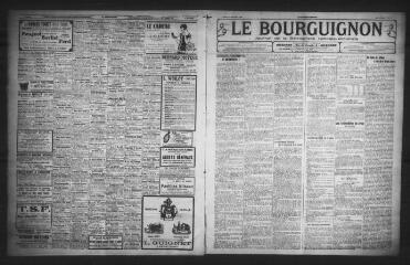 3 vues - Le Bourguignon : journal de la démocratie radicale-socialiste, n° 8, lundi 11 janvier 1926 (ouvre la visionneuse)