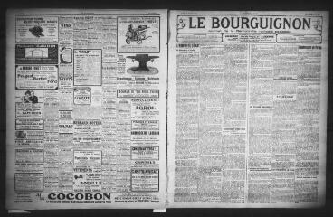 3 vues - Le Bourguignon : journal de la démocratie radicale-socialiste, n° 44, lundi 22 février 1926 (ouvre la visionneuse)