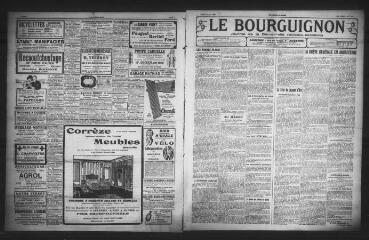 3 vues - Le Bourguignon : journal de la démocratie radicale-socialiste, n° 108, lundi 10 mai 1926 (ouvre la visionneuse)