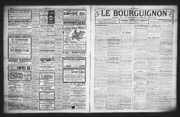 3 vues - Le Bourguignon : journal de la démocratie radicale-socialiste, n° 112, samedi 15 mai 1926 (ouvre la visionneuse)