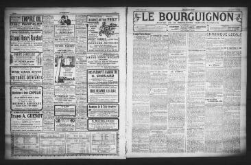 3 vues - Le Bourguignon : journal de la démocratie radicale-socialiste, n° 113, lundi 17 mai 1926 (ouvre la visionneuse)