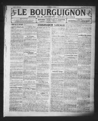 3 vues - Le Bourguignon : journal de la démocratie radicale-socialiste, n° 114, mardi 18 mai 1926 (ouvre la visionneuse)