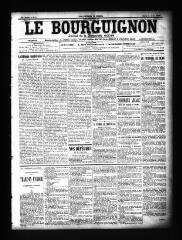 3 vues - Le Bourguignon : journal de la démocratie radicale, n° 79, mardi 3 avril 1900 (ouvre la visionneuse)