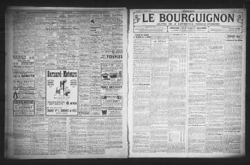 3 vues - Le Bourguignon : journal de la démocratie radicale-socialiste, n° 9, mercredi 12 janvier 1927 (ouvre la visionneuse)