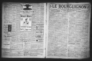 3 vues - Le Bourguignon : journal de la démocratie radicale-socialiste, n° 15, mercredi 19 janvier 1927 (ouvre la visionneuse)