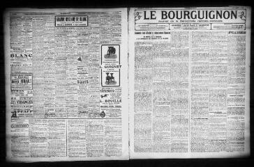 3 vues - Le Bourguignon : journal de la démocratie radicale-socialiste, n° 21, mercredi 26 janvier 1927 (ouvre la visionneuse)